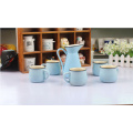 Haonai wholesale bulk ceramic wine set